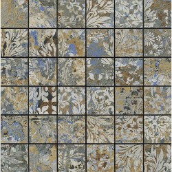 Модерни плочки за банята с размери 5 x 5 (29.75 x 29.75) см. CARPET VESTIGE NAT MOSAI